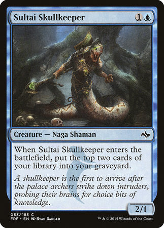 Sultai Skullkeeper [Fate Reforged] | Jack's On Queen