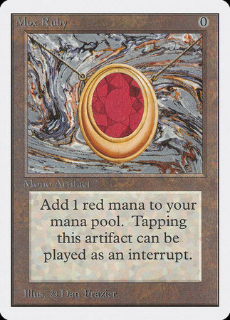 Mox Ruby [Unlimited Edition] | Jack's On Queen