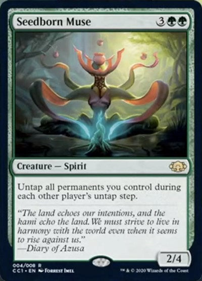 Seedborn Muse [Commander Collection: Green] | Jack's On Queen