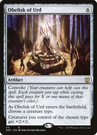 Obelisk of Urd [Zendikar Rising Commander] | Jack's On Queen