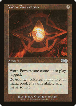 Worn Powerstone [Urza's Saga] | Jack's On Queen