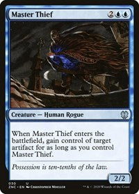 Master Thief [Zendikar Rising Commander] | Jack's On Queen