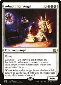 Admonition Angel [Zendikar Rising Commander] | Jack's On Queen