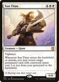 Sun Titan [Zendikar Rising Commander] | Jack's On Queen