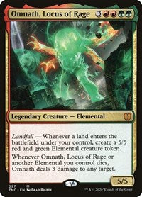 Omnath, Locus of Rage [Zendikar Rising Commander] | Jack's On Queen