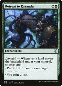 Retreat to Kazandu [Zendikar Rising Commander] | Jack's On Queen