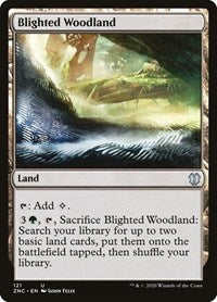 Blighted Woodland [Zendikar Rising Commander] | Jack's On Queen