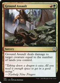 Ground Assault [Zendikar Rising Commander] | Jack's On Queen