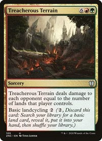 Treacherous Terrain [Zendikar Rising Commander] | Jack's On Queen