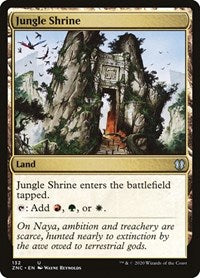 Jungle Shrine [Zendikar Rising Commander] | Jack's On Queen