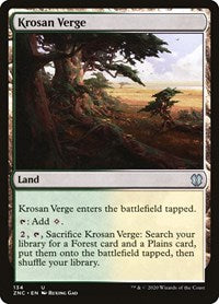 Krosan Verge [Zendikar Rising Commander] | Jack's On Queen