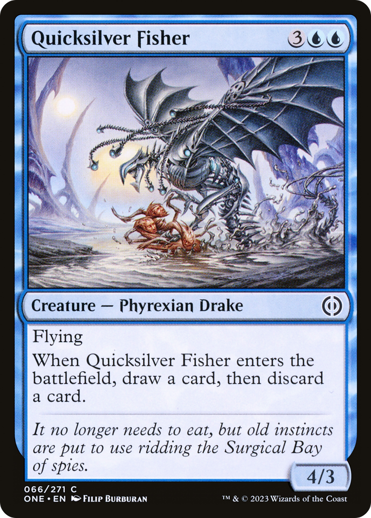 Quicksilver Fisher [Phyrexia: All Will Be One] | Jack's On Queen