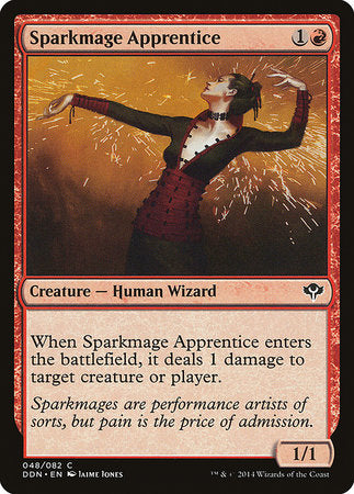 Sparkmage Apprentice [Duel Decks: Speed vs. Cunning] | Jack's On Queen