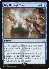 Dig Through Time [Khans of Tarkir Promos] | Jack's On Queen