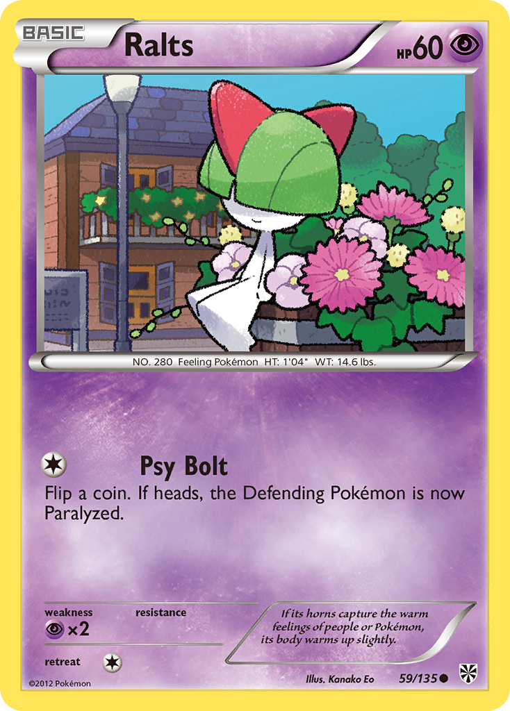 Ralts (59/135) [Black & White: Plasma Storm] | Jack's On Queen