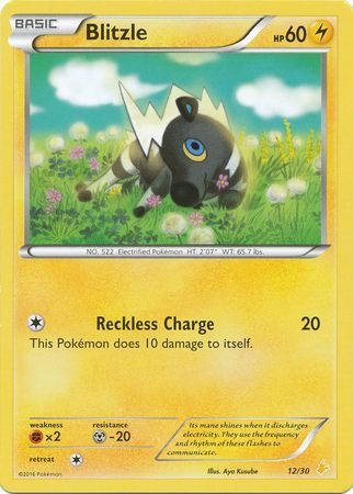 Blitzle (12/30) [XY: Trainer Kit 3 - Pikachu Libre] | Jack's On Queen