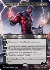 Tevesh Szat, Doom of Fools (Extended Art) [Commander Legends] | Jack's On Queen