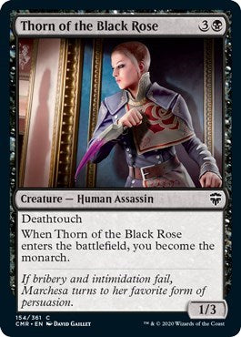 Thorn of the Black Rose [Commander Legends] | Jack's On Queen