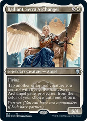 Radiant, Serra Archangel (Foil Etched) [Commander Legends] | Jack's On Queen