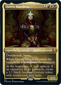 Queen Marchesa (Foil Etched) [Commander Legends] | Jack's On Queen