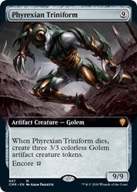 Phyrexian Triniform (Extended Art) [Commander Legends] | Jack's On Queen
