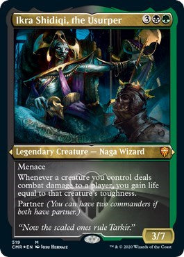 Ikra Shidiqi, the Usurper (Foil Etched) [Commander Legends] | Jack's On Queen
