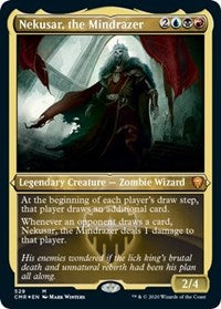 Nekusar, the Mindrazer (Foil Etched) [Commander Legends] | Jack's On Queen