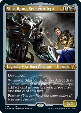 Silas Renn, Seeker Adept (Foil Etched) [Commander Legends] | Jack's On Queen