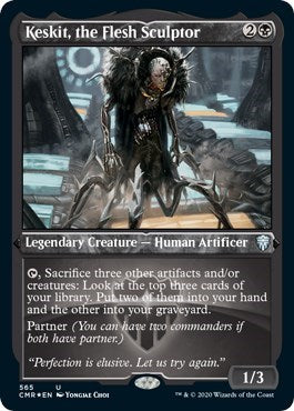 Keskit, the Flesh Sculptor (Foil Etched) [Commander Legends] | Jack's On Queen