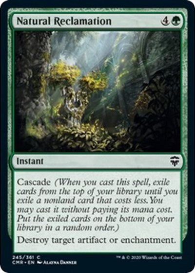 Natural Reclamation [Commander Legends] | Jack's On Queen