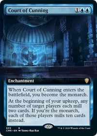 Court of Cunning (Extended Art) [Commander Legends] | Jack's On Queen