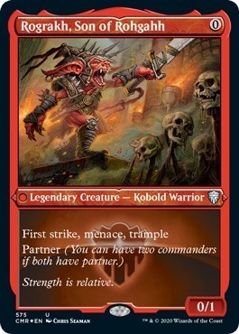 Rograkh, Son of Rohgahh (Foil Etched) [Commander Legends] | Jack's On Queen