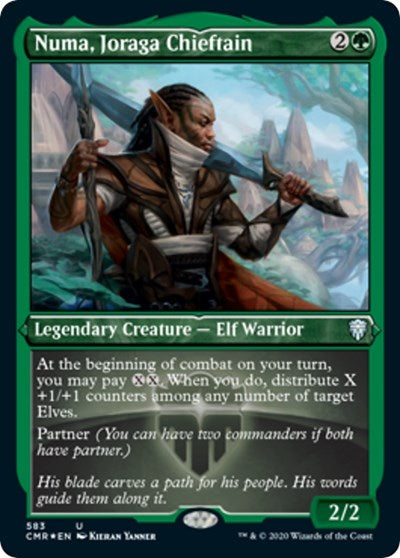 Numa, Joraga Chieftain (Foil Etched) [Commander Legends] | Jack's On Queen