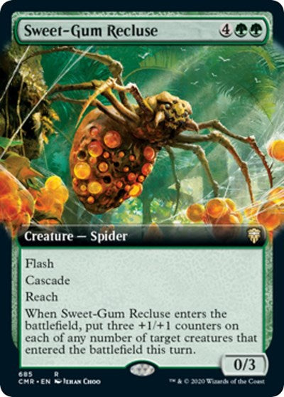 Sweet-Gum Recluse (Extended Art) [Commander Legends] | Jack's On Queen