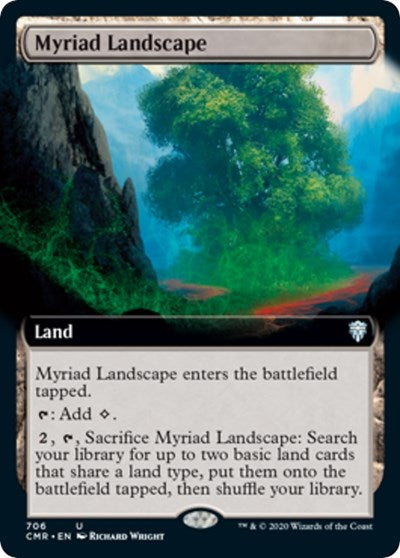 Myriad Landscape (Extended Art) [Commander Legends] | Jack's On Queen