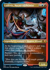 Ludevic, Necro-Alchemist (Foil Etched) [Commander Legends] | Jack's On Queen