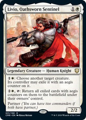 Livio, Oathsworn Sentinel [Commander Legends] | Jack's On Queen