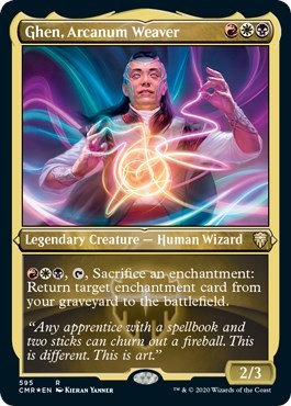 Ghen, Arcanum Weaver (Foil Etched) [Commander Legends] | Jack's On Queen
