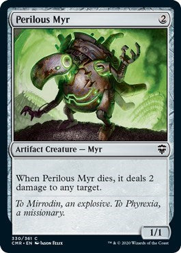 Perilous Myr [Commander Legends] | Jack's On Queen