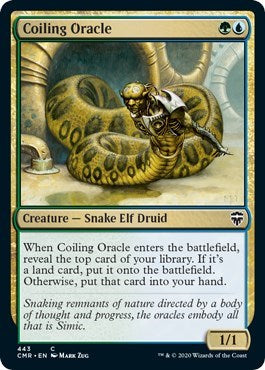 Coiling Oracle [Commander Legends] | Jack's On Queen