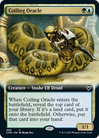 Coiling Oracle (Extended Art) [Commander Legends] | Jack's On Queen