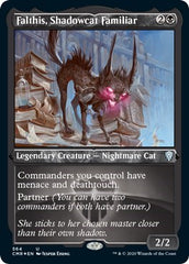 Falthis, Shadowcat Familiar (Foil Etched) [Commander Legends] | Jack's On Queen