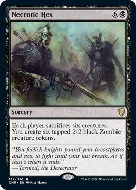 Necrotic Hex [Commander Legends] | Jack's On Queen