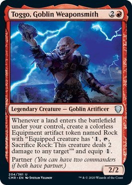 Toggo, Goblin Weaponsmith [Commander Legends] | Jack's On Queen