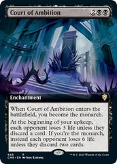 Court of Ambition (Extended Art) [Commander Legends] | Jack's On Queen