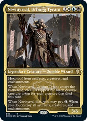 Nevinyrral, Urborg Tyrant (Foil Etched) [Commander Legends] | Jack's On Queen