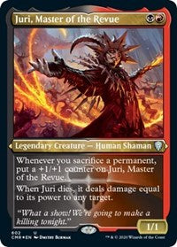 Juri, Master of the Revue (Foil Etched) [Commander Legends] | Jack's On Queen