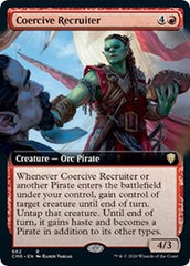 Coercive Recruiter (Extended Art) [Commander Legends] | Jack's On Queen