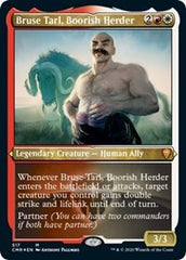 Bruse Tarl, Boorish Herder (Foil Etched) [Commander Legends] | Jack's On Queen