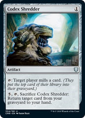 Codex Shredder [Commander Legends] | Jack's On Queen